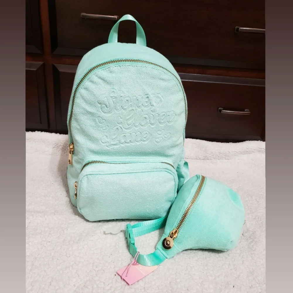 Stoney Clover Lane x Target Terry Cloth Embossed Backpack & Fanny Pack